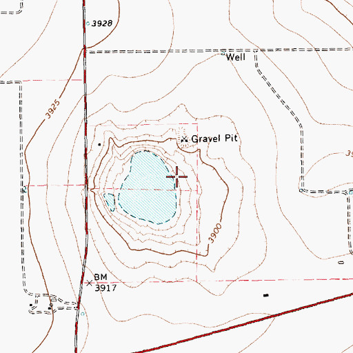 Topographic Map of Dimmitt Feed Yard, TX