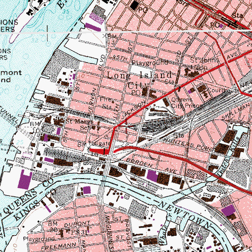 Topographic Map of Hunters View, NY