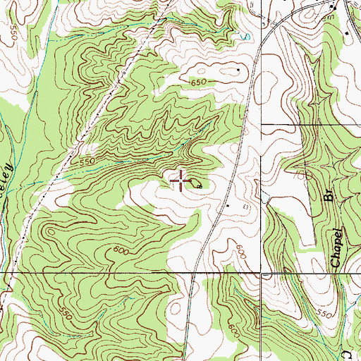 Topographic Map of Sunny Day Farm, SC