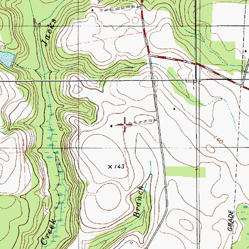 Topographic Map of Sean's Poultry Farm, SC
