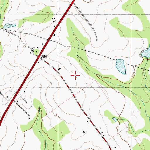 Topographic Map of Gray Poultry Farm, SC
