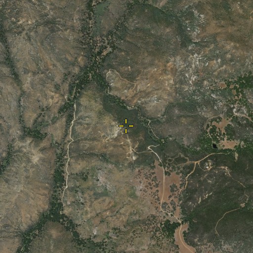 Aerial/Satellite Image of Esmeralda Mine, CA