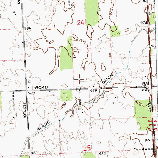 Topographic Map of Sha - Bac Farm, OH