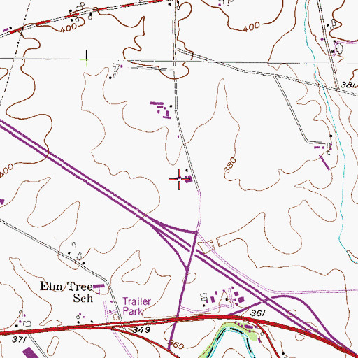 Topographic Map of Hodecker Celery Farm, PA