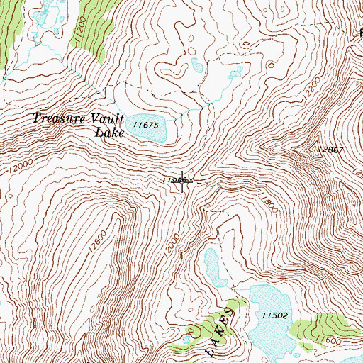 Topographic Map of Missouri Pass, CO