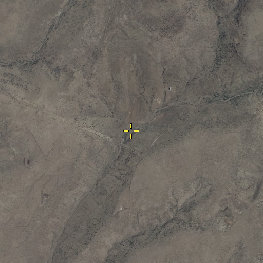Aerial/Satellite Image of Buzzard Roost Spring, AZ