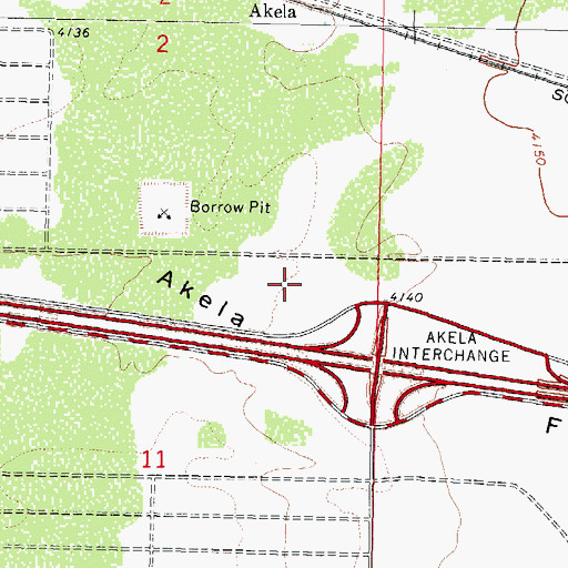 Topographic Map of Fort Sill Apache Indian Reservation, NM