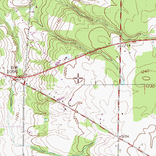 Topographic Map of Zarenko Farm, PA