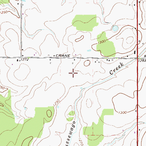 Topographic Map of Stanley Farms, PA