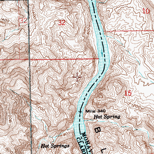 Topographic Map of Stomp Spring, NV