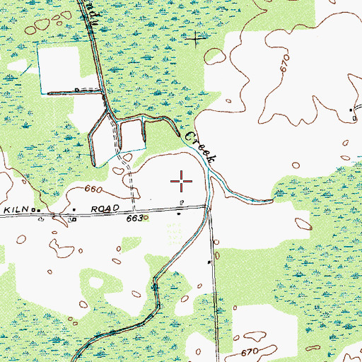 Topographic Map of Egloff Farms, NY