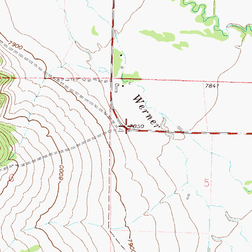 Topographic Map of Fullerton Ditch 2, CO