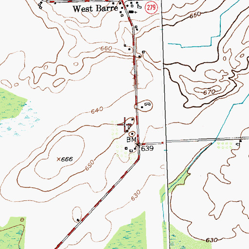 Topographic Map of Sunrich Farms, NY