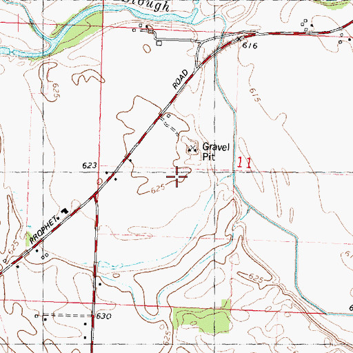 Topographic Map of Prophet Pit, IL
