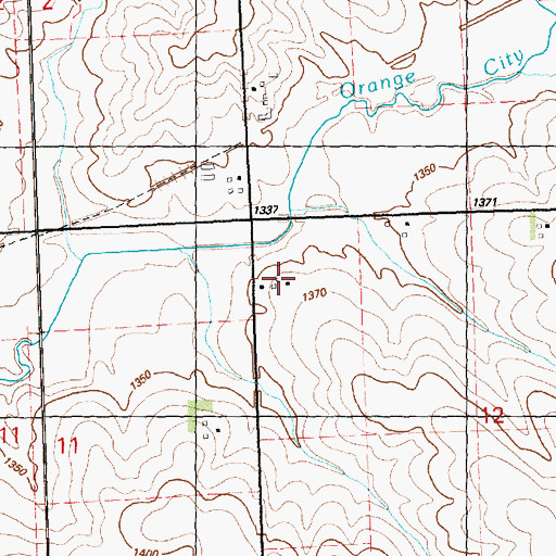 Topographic Map of L and M Acres, IA