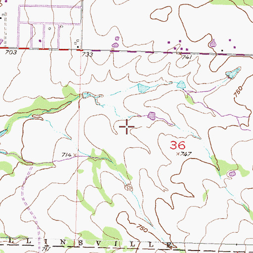 Topographic Map of Owasso Early Childhood Center, OK