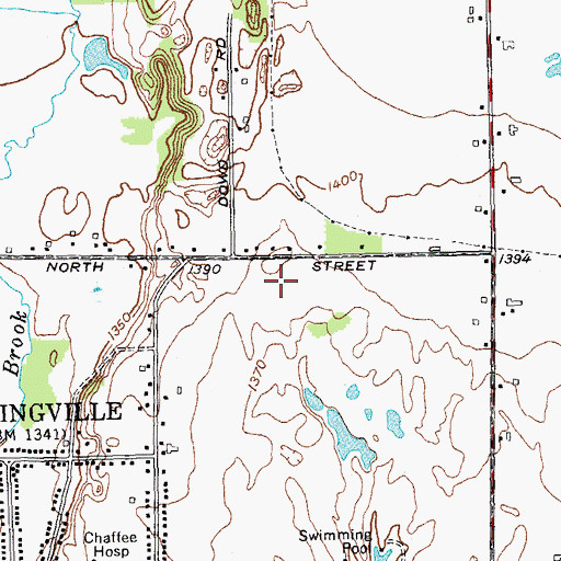 Topographic Map of League for the Handicapped Preschool Learning Center, NY