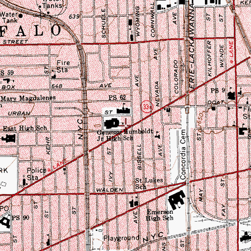 Topographic Map of Israel of God Church, NY