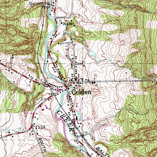 Topographic Map of Our Lady of the Sacred Heart, NY