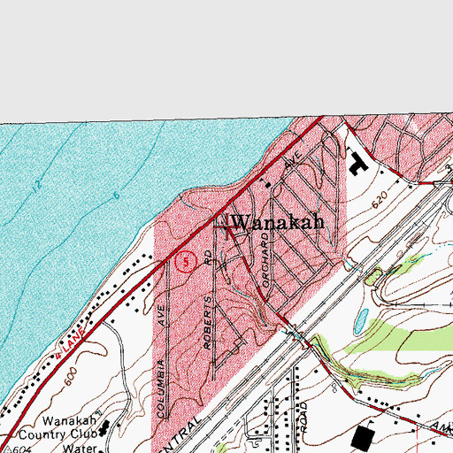 Topographic Map of Wayside Presbyterian Church, NY