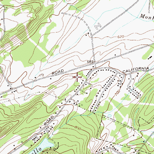 Topographic Map of Kingdom Hall of Jehovah's Witnesses, NY