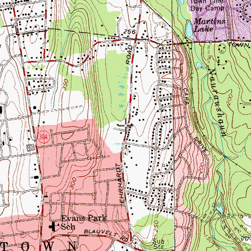 Topographic Map of Rockland Chinese Alliance Church, NY