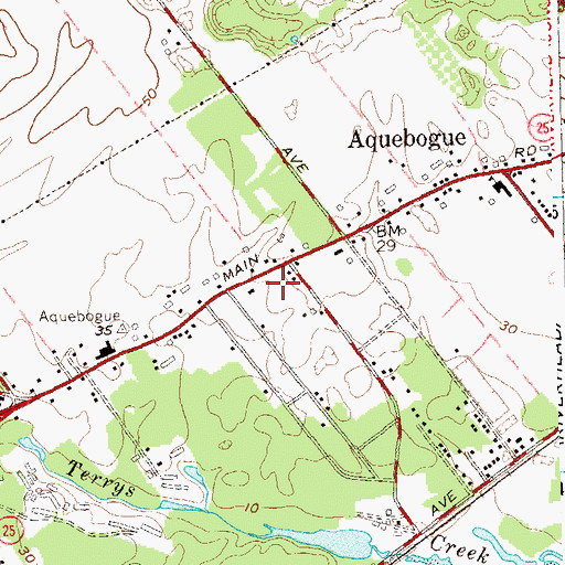 Topographic Map of Our Redeemer Lutheran Church, NY