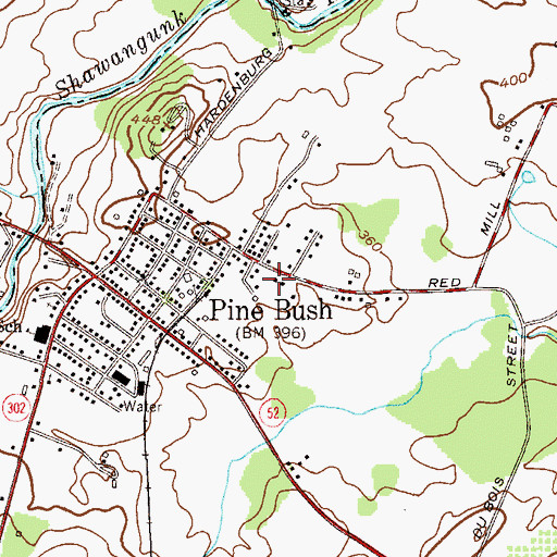 Topographic Map of Good Shepherd Bible Church, NY