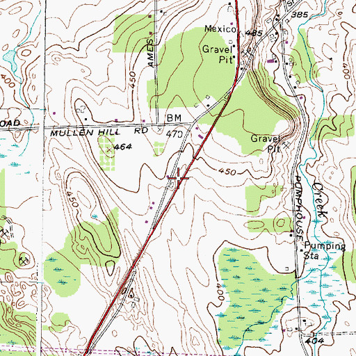 Topographic Map of Believer's Chapel North, NY