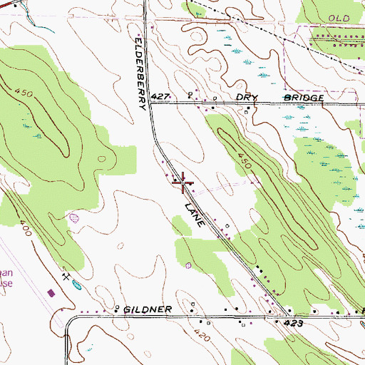 Topographic Map of Christian Community Church, NY