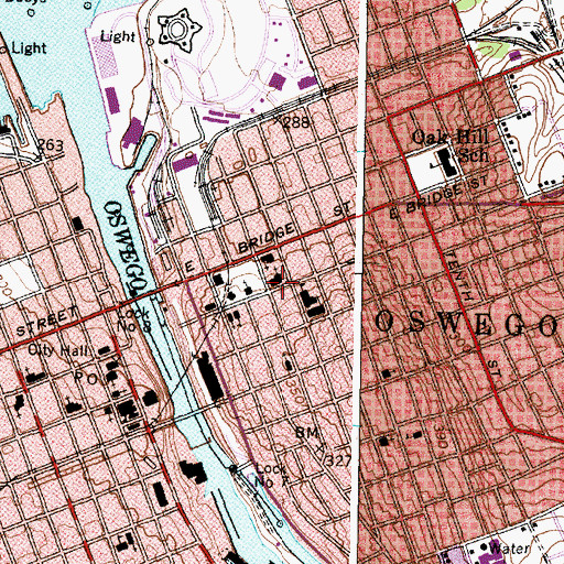 Topographic Map of New Covenant Community Church, NY