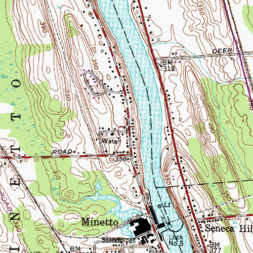 Topographic Map of Our Lady of Perpetual Help Church, NY