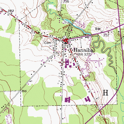 Topographic Map of Our Lady of the Rosary Church, NY