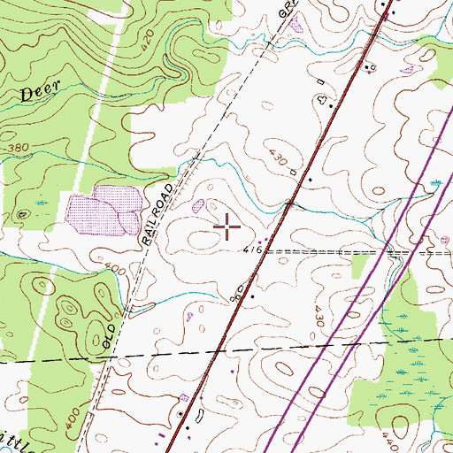 Topographic Map of Pulaski Calvary Baptist Church, NY