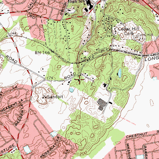 Topographic Map of Greek Orthodox Church of the Assumption, NY