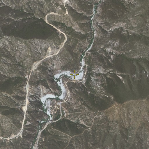 Aerial/Satellite Image of Heaton Flat, CA