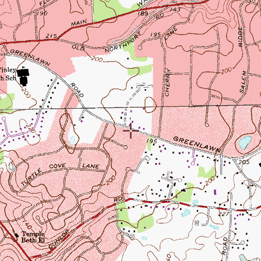 Topographic Map of Maryville Adult Home, NY