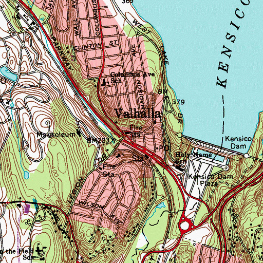 Topographic Map of Independent Fire Company, NY