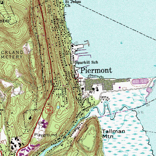 Topographic Map of Empire Hose Company 1, NY