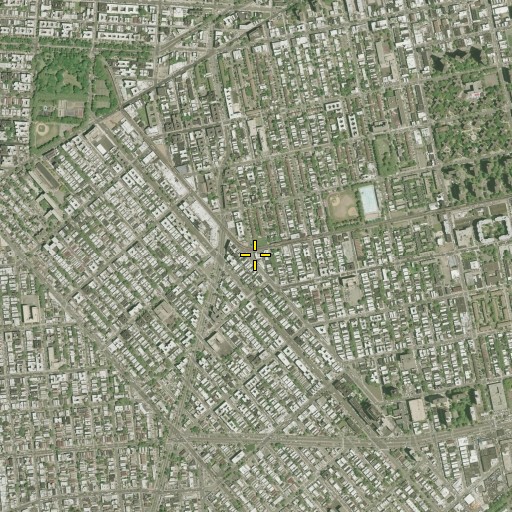 Aerial/Satellite Image of Brooklyn Fire Station, NY
