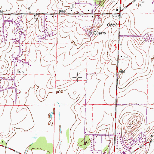 Topographic Map of Together 4 Kids School, WI