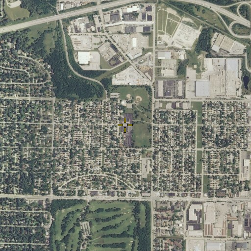 Aerial/Satellite Image of Walker Elementary School, WI