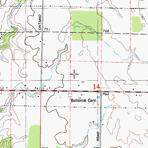Topographic Map of Bellin Health School of Radiologic Sciences, WI