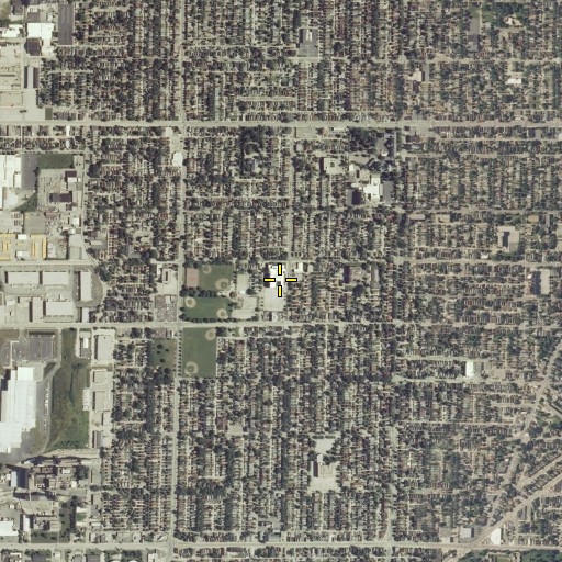 Aerial/Satellite Image of Walker Swell School, WI