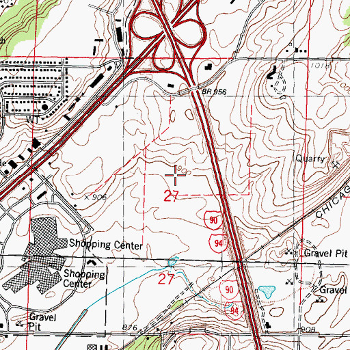 Topographic Map of Regency Beauty Institute Madison, WI