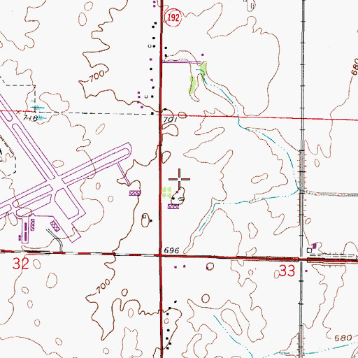 Topographic Map of Kenosha House of Corrections - Phoenix Project School, WI