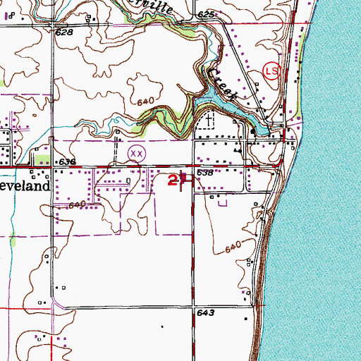 Topographic Map of Northeast Wisconsin Montessori School, WI