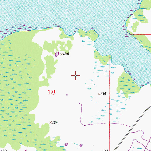 Topographic Map of Villa Char Mar Airport, FL