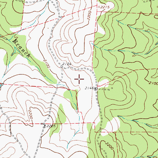 Topographic Map of Circle Ranch Airport, TX