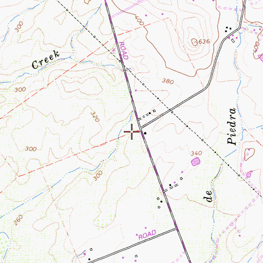 Topographic Map of Independence School, CA